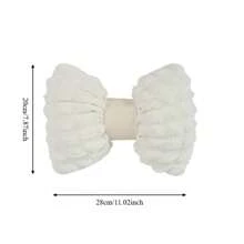 1pc Cute Puff Grid Design Car Seat Cushion, Comfortable Anti-Slip Breathable Seat Pad To Relieve Long Driving, 4-Season Car Seat Cover, Beige/Black