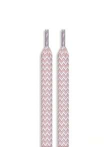 1pc Fashion Colorful Braided Shoelaces - Design, Create Unique Style, Perfect For Sneakers And Casual Shoes