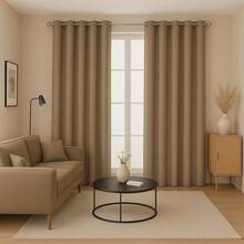 100% BLACKOUT CURTAIN - Hạt phỉ - Xem 1