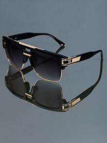 Kính thời trang phong cách Punk đơn giản, cổ điển, phù hợp với mọi phong cách, dành cho nam nữ, dự tiệc, đi chơi, đi biển, đi chơi lễ hội, kính thời trang cá nhân hóa - Nhiều màu - Xem 7