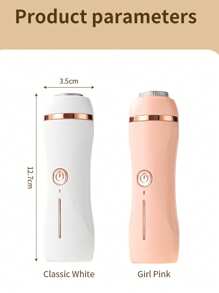 Nuovo lima elettrica portatile, ricaricabile e senza fili per rimuovere calli e pelle morta sui talloni, con 2 velocità regolabili e luce LED, essenziale per casa, spa e viaggi, perfetto per diabetici, runner e anziani, ottimo regalo per la Festa della Mamma e San Valentino, impermeabile e silenzioso (include 3 rulli di ricambio), ottimo regalo di Natale