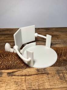 Portafazzoletti divertente - Un compagno unico per il rotolo di carta igienica da lettura con un design con giunto regolabile. Un decorazione da bagno e portafazzoletti che aggiunge divertimento al bagno. Adatto per la decorazione della casa, il bagno dell'ufficio, il bagno di famiglia o qualsiasi bagno. Può anche essere un regalo creativo.