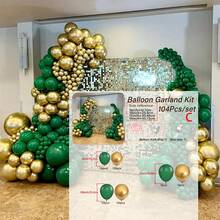 Multi Color Latex Balloon Kit, Birthday Parties, Weddings, Gender Revealing, Christmas, Holiday Celebrations, Easter, Anniversaries, Thanksgiving, Room Decor Items - Multicolor - View 7