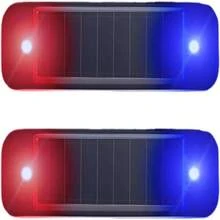 LED  Warning Light Powered By Lithium Battery, Wireless, No Wiring, Outdoor And Indoor Dual-Use, High Brightness Flashing Alarm Light, Easy To Install - Black - View 8