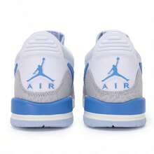 Jordan AIR  LEGACY 312 LOW (GS) Girls' Casual Versatile Sneakers For Everyday Wear Low GS White Legend Blue Kids Youth CD9054-141 - White/Platinum/Sail White/Legend Blue - View 5