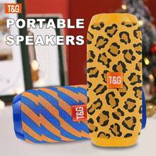 T&G Wireless Speaker, Portable Outdoor Wireless Compatible, USB Card Slot - Enjoy Clear And Powerful Sound Anytime, Anywhere. Insert A Card Or USB Drive, Hands-Free Calling/FM Card/USB Drive, Connect To Phone/Tablet/TV, Wireless Portable Speaker, Electronics/Consumer Electronics, Birthday Party Gift, TG117, Multiple Colors, 1200 MAh