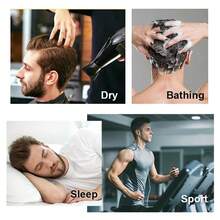 100% Human Hair Toupee For Men, PU Material Hairline Topper, Suitable For Receding Hairline, Natural Hairline Replacement System - Multicolor - View 10