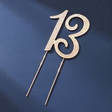 1 件合金水钻蛋糕装饰插牌，“Cheers To 15”生日蛋糕装饰，15 岁生日派对蛋糕中心摆件，情人节配件 - 彩色 - 查看 19