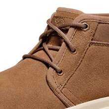 CAMEL CROWN 男士冬季雪地靴，加厚羊毛棉衬里，保暖防护 - 紫紅色 - 查看 4