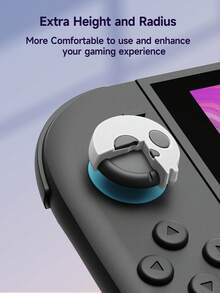 2个摇杆帽，兼容新款Switch 2 (2025)、新款Switch Pro 2，硅胶摇杆帽，适用于Switch手柄，游戏手柄配件 - 彩色 - 查看 4