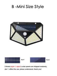 Solar Outdoor Lights With Motion Sensor, 3 Heads Security Lights Solar Powered, Flood Light Motion Detected Spotlight For Garage Yard Entryways Patio, IP65 Waterproof - Black - View 11