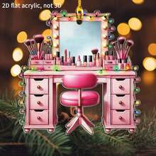 1pc 2D Acrylic Christmas Snowman Family Themed Decoration Holiday Pendant, Suitable For Christmas, And Birthdays In 2025, Perfect For Car Rearview Mirrors And Christmas Trees. Acrylic Pendant, Suitable For Christmas Tree Decoration, Backpacks, Keychain Decoration, And Christmas Tree Decoration Home Decor Christmas Decorations Room Decor