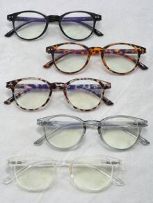 5副多色老花镜，度数范围+1.0X至+4.0X，弹簧铰链式，适合中老年男女佩戴。 - 彩色 - 查看 19