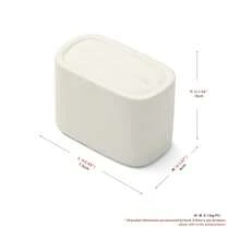 Oirlv 全白色高端珠宝展示道具，奢华项链、戒指手链展示柜，珠宝展示架，适合男女情侣戒指、手链、项链及商场展示。 - 米色 - 查看 11