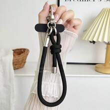 Dây đeo điện thoại đeo cổ tay có thể điều chỉnh, dây đeo cổ tay có móc kim loại cao cấp, tối giản và đa năng, dây chống trộm khi đi du lịch nước ngoài - Nhiều màu - Xem 4