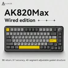 AJAZZ AK820MAX 有线磁轴键盘，极具吸引力的专业游戏键盘，支持RT响应时间、可调节键程、低延迟 - 彩色 - 查看 6