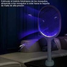 Rechargeable Mosquito Killer Racket, Electric Fly And Mosquito Killer - Multicolor - View 7