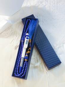 1支春柳枝串珠 | 中式禅宗计数珠，便携式悬挂配件，用于念诵咒语 - 彩色 - 查看 15