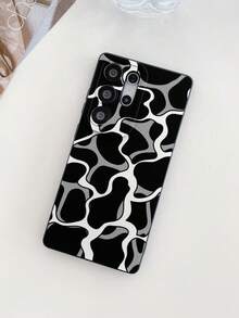 1 件不对称条纹黑眼防震 TPU 材质手机壳，适合作为节日礼物，兼容 Apple XS/XS Max/XR/11 12 13 14 15 16 Pro/Pro Max/14 15 16 Plus、Nothing、Pixel、INFINIX、Redmi 系列手机 - 彩色 - 查看 2