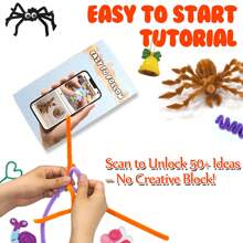 51 件/套超值装 DIY 管道清洁器散装带教程视频，适合花朵，60 种颜色加密雪尼尔茎，适合返校季节，30 厘米彩色管道清洁器工艺用品彩色雪尼尔茎，管道清洁器毛绒金属丝茎有线扭棒发带，价格实惠，质量好，漂亮，非常适合商务 Ganda Ng Kulay 质量好，颜色不一样 - 彩色 - 查看 7