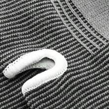 Ankle Support Sleeve Open Heel Lightly Stretchable Breathable Knit Fabric Medium Compression Unisex - Black - View 5