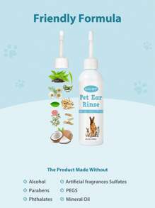 GJYC PET Pet Ear Care,  Ear Rinse And Cleaner For Dogs And Cats