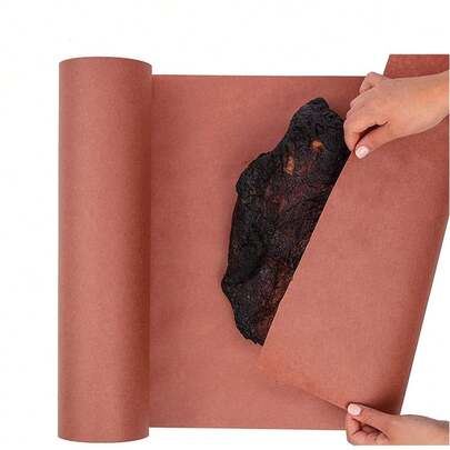 Pink Butcher Paper For Smoking Meat 17.5 In *50ft  Butcher Paper Roll Unwaxed Unbleached PeachSmoker Paper Barbecue Meat Wrapping Paper