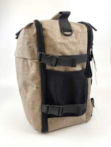 Versatile Travel Backpack For Men & Women - Airline Approved, Lightweight Laptop Daypack With Shoe Compartment, Ideal For Hiking, Business, And Weekend - Beige - View 4