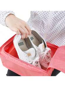 便携式鞋袋旅行收纳多功能防水折叠收纳大容量鞋袋收纳袋