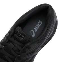 Asics 男士舒适轻便休闲鞋，JOG 100T (4E) 低帮系带跑步鞋，1021A463-001 - 黑色 - 查看 6