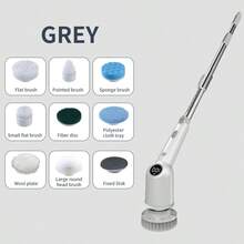 Multi-Functional Cleaning Tool, One Device For Multiple Uses, Super Convenient! Suitable For Cleaning Various Corners At Home, Easily Wipe Windows And More, Say Goodbye To Tedious Cleaning, Make Household Cleaning Effortless And Efficient, Reliable Cleaning Assistant, Solve Multiple Cleaning Challenges, Provide A Convenient And Clean Living Experience.