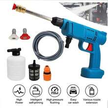 Portable High-Pressure Washer Jet Wash Cleaner Gun For Car Washing Car/Floor UK - default - View 2