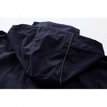 Men's Lightweight Waterproof Packable Windbreaker Running CoatChristmas IA2R - Navy - View 8