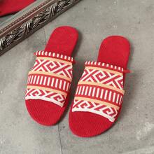 1 pereche de sandale plate de vară, casual, pentru plajă și acasă