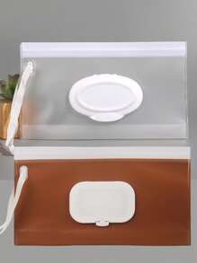 2 件/套可重复使用湿巾分配器、便携式湿巾袋、旅行湿巾架、圣诞节/万圣节/感恩节礼物、家居用品、桌子、家居装饰、家居组织和存储、房间装饰、卧室房间装饰、厨房配件、厨房工具、厨房组织器、旅行、节日、纸巾盒架、餐巾架、节日家庭聚会、厨房餐桌装饰、家庭厨房卧室客厅餐厅、家居装饰配件、装饰盒、女性婚礼礼物、夏季旅行节日必备品