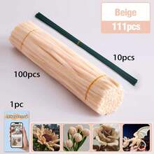 30厘米绿色花茎铁丝+视频教程，60色雪尼尔绒条，适合万圣节、返校季，30厘米彩色绒条手工材料，雪尼尔绒条，毛绒金属丝扎带，价格实惠，品质优良 - 彩色 - 查看 66