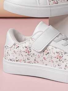 1 Pair Cute Floral Patchwork Casual Fashion Children Outdoor Sports Shoes - White - View 10