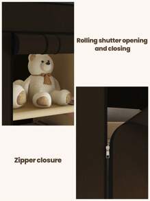 This Wardrobe Is 41.34 Inches Long, Approximately 105 Cm. It Can Be Quickly Assembled Without Tools, Usually With Detailed Instructions. Disassembly Is Also Very Easy, Making It Convenient To Move And Store. The Fabric Part Can Be Cleaned Regularly To Keep It Tidy.