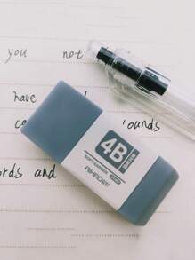 2 pezzi Gomme da cancellare minimaliste, assortimento casuale, alta qualità morbide e pulite, forniture per l'arte, forniture scolastiche, articoli di cartoleria, premi e regali