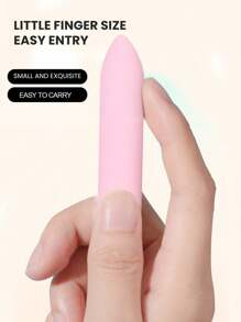 lemezee 1 Pezzo Mini Vibratore a proiettile, Stimolatore vaginale e clitorideo a vibrazione per il punto G, Vibratore dildo, Giocattolo sessuale per adulti, Articoli per adulti per la masturbazione, Giocattoli sessuali per donne, Masturbazione femminile, Giocattoli sexy 1*AAA (Senza batteria/Modalità singola vibrazione)