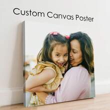 1pc Customized Large Canvas Poster, Can Be Customized For Decoration, Personalized Large Canvas Printing, Can Choose DIY Frame Or Canvas Only, Suitable For Christmas/Bedroom Decor - Cartoon - View 1