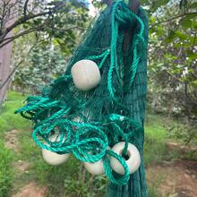 Fishing Net Drag Net 78/118in High Partition Net 393in Long Breeding Net With Floating Ball Heavy Pendent Strong And Durable