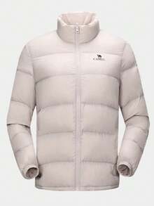 CAMEL CROWN Three-Proof Down Liner Jacket Women's Three-In-One Oil-Proof And Waterproof Jacket Autumn And Winter Ski Suit - Warm White Light Khaki - View 4