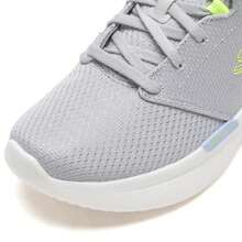 Skechers Women's VAPOR PLUS Lace-Up Casual Sports Shoes, Comfortable & Lightweight Athletic Casual Sneakers 150224-GYMT - Gray/Multicolor - View 8