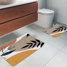 Kit Of 2 Bathroom Rugs – Contemporary Style With Comfort And Safety - WC5085 - 查看 4