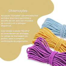 60 Meters Of São Francisco 8mm Polyester Craft Cord - 各種各樣的 - 查看 3