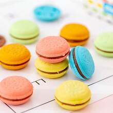 20 piezas/5 piezas/2 piezas Pequeños regalos navideños multicolor con aroma a macarrón, gomas de borrar con aroma a macarrón, adecuadas para la escuela, el hogar u oficina, útiles de escritura y corrección, gomas de borrar de lápiz estándar, empaque aleatorio, de vuelta a la escuela, temporada de graduación, pequeños regalos