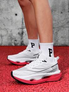 L.S.W.P Men's Casual Comfortable Sports Shoes, Non-Slip Durable Soles - Suitable For Running, Jogging, Tennis And Gym - Casual Comfortable Sports Shoes, Suitable For All Seasons - White - View 6