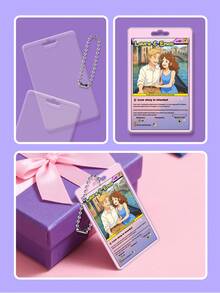 1 Thẻ ảnh Poke tùy chỉnh, Thẻ cá nhân hóa có ảnh, Thẻ thú cưng tùy chỉnh, Thẻ ví PVC tùy chỉnh có chữ, Thiết kế theo phong cách Anime, Quà tặng cho người yêu thú cưng, Quà tặng Ngày của Cha, Quà sinh nhật, Quà tặng cho Mẹ, Quà tặng Ngày của Mẹ, Quà tặng cho Cô ấy/Anh ấy, Quà tặng cho Bố/Mẹ, Quà tặng Giáng sinh - Màu tím - Xem 3
