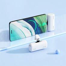 Sạc dự phòng mini 5000mAh, Pin sạc dự phòng siêu nhỏ cho điện thoại di động khi du lịch, Phù hợp với 15/15 Plus/15 Pro/15 Pro Max/Dành cho iPad Pro/Dành cho Samsung Android, v.v., Pin dự phòng khẩn cấp bỏ túi, Pin dự phòng di động USB, Quà tặng Pin dự phòng mini nhỏ gọn, Giao diện chuyển đổi xoay 90 độ, Phù hợp với mọi điện thoại di động, Phích cắm đuôi nguồn điện di động, Vật dụng thiết yếu khi đi du lịch, Phù hợp với bộ sạc Thích hợp cho kỳ nghỉ hè, Du lịch/Cắm trại ngoài trời và Nguồn điện dự phòng khẩn cấp Quà tặng cho gia đình, bạn bè, sinh nhật - trắng - Xem 10